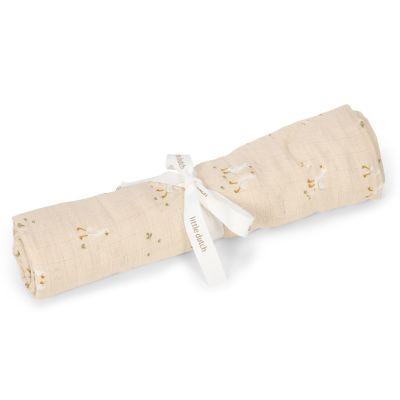 Lange XL en gaze de coton Little Goose (120 x 120 cm) Little Dutch