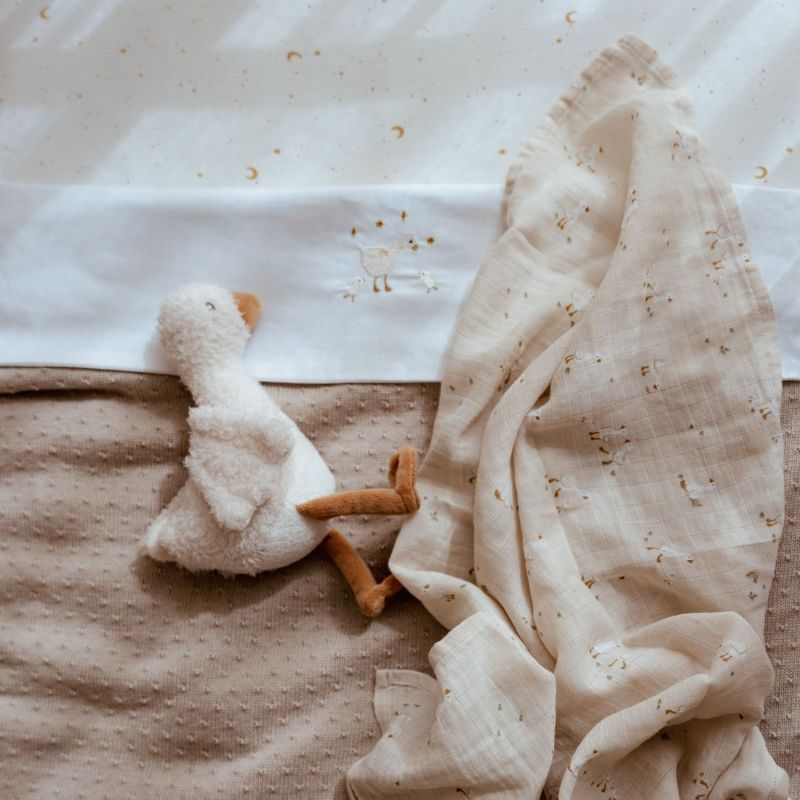 Lange XL en gaze de coton Little Goose (120 x 120 cm) Little Dutch Ambiance 3