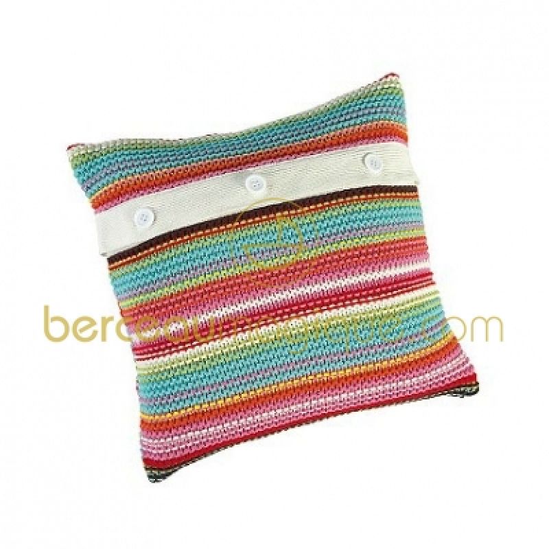 Coussin en coton tricoté Gingerbread (32 x 32 cm) Mamas and Papas