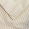 Housse de couette en percale de coton Rayé Tournesol (140 x 200 cm) Kadolis Produit 3