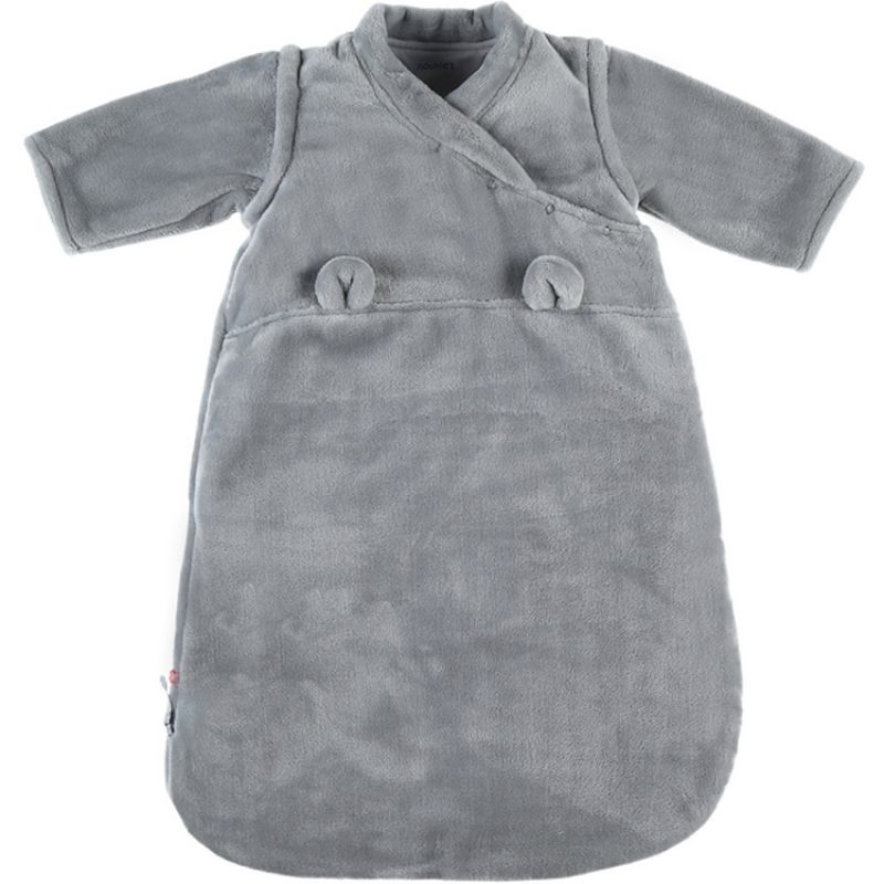 Gigoteuse chaude Groloudoux Mix & Match gris clair TOG 2-3,5 (70 cm) Noukie's