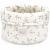 Variation Blanc, rose, noir du produit Panier de toilette Olive Bloom (22 cm) de la marque Babyshower