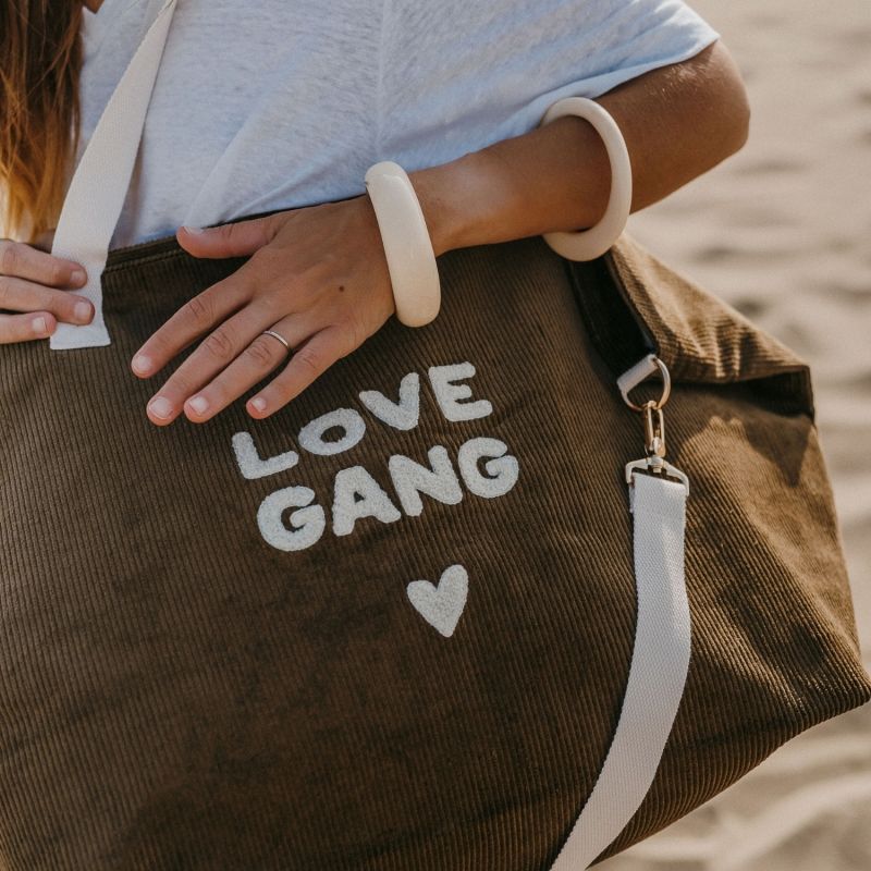 Sac cabas XL velours Love gang Zakuw Ambiance 4