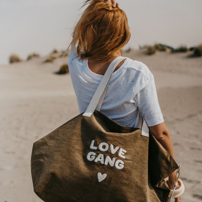 Sac cabas XL velours Love gang Zakuw Ambiance 8