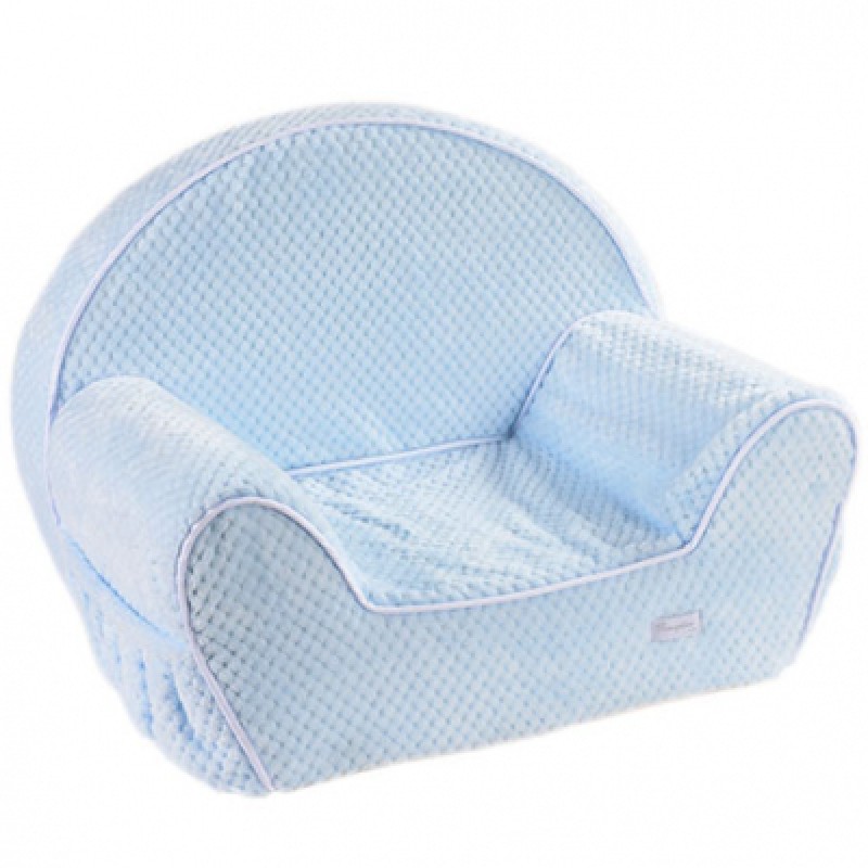 Fauteuil club Beryl bleu Maison Nougatine