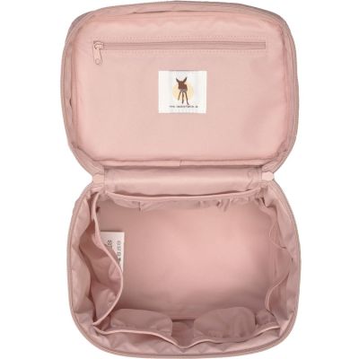 LÄSSIG Trousse de Toilette Vanity Casual - Rayures Rose - Trousse