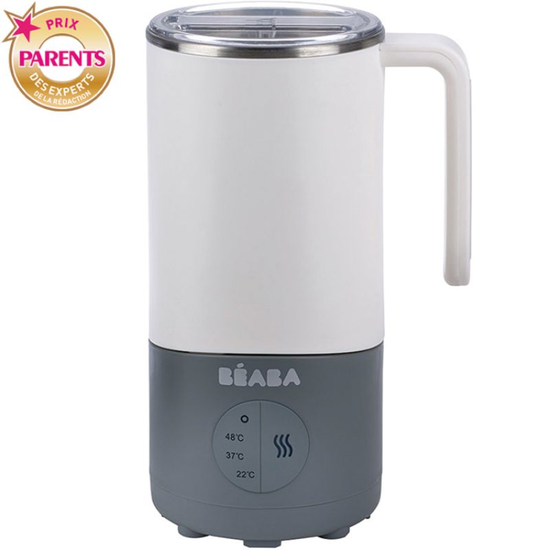 Préparateur de biberon Milk prep blanc et gris Béaba
