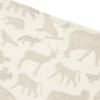 Lot de 3 langes en gaze de coton Animals Nougat (70 x 70 cm)  par Jollein