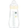 Biberon verre 260 ml Pattern fruit jaune - Tétine débit 2 MAM Produit 2