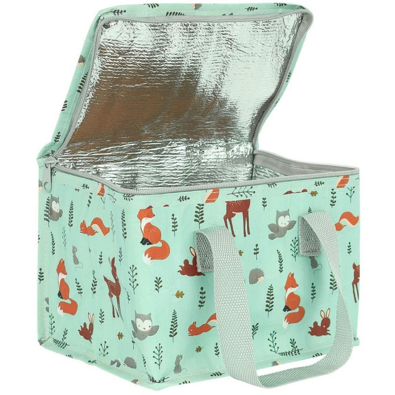 Sac isotherme Animaux de la forêt (5,5 L) A Little Lovely Company Produit ouvert 3