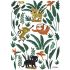 Stickers Jungle night animaux de la jungle (29,7 x 42 cm) - Lilipinso