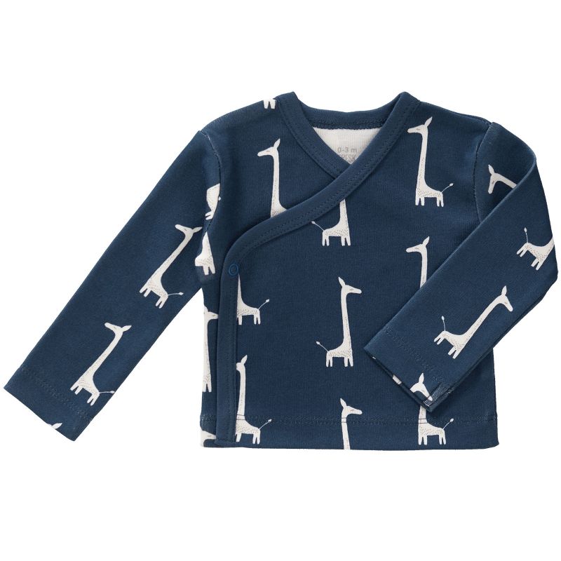 Brassière Girafe bleu indigo (naissance : 50 cm) Fresk