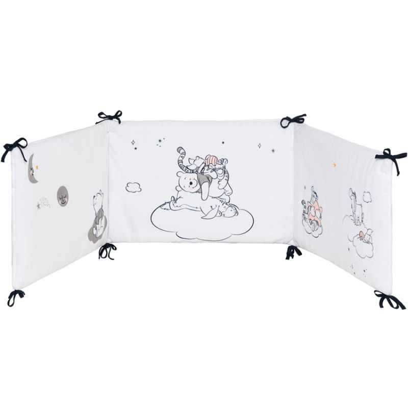 Tour de lit adaptable Winnie l'ourson Moon (pour lits 60 x 120 et 70 x 140 cm) Babycalin