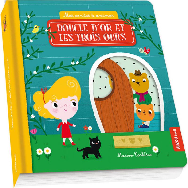 Livre Boucle d'or et les trois ours (collection Mes contes à animer) Auzou Editions