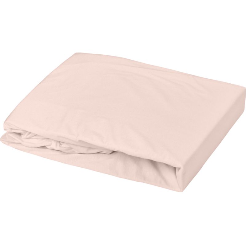 Drap-housse en coton nude (60 x 120 cm) Domiva Produit 1 grande taille