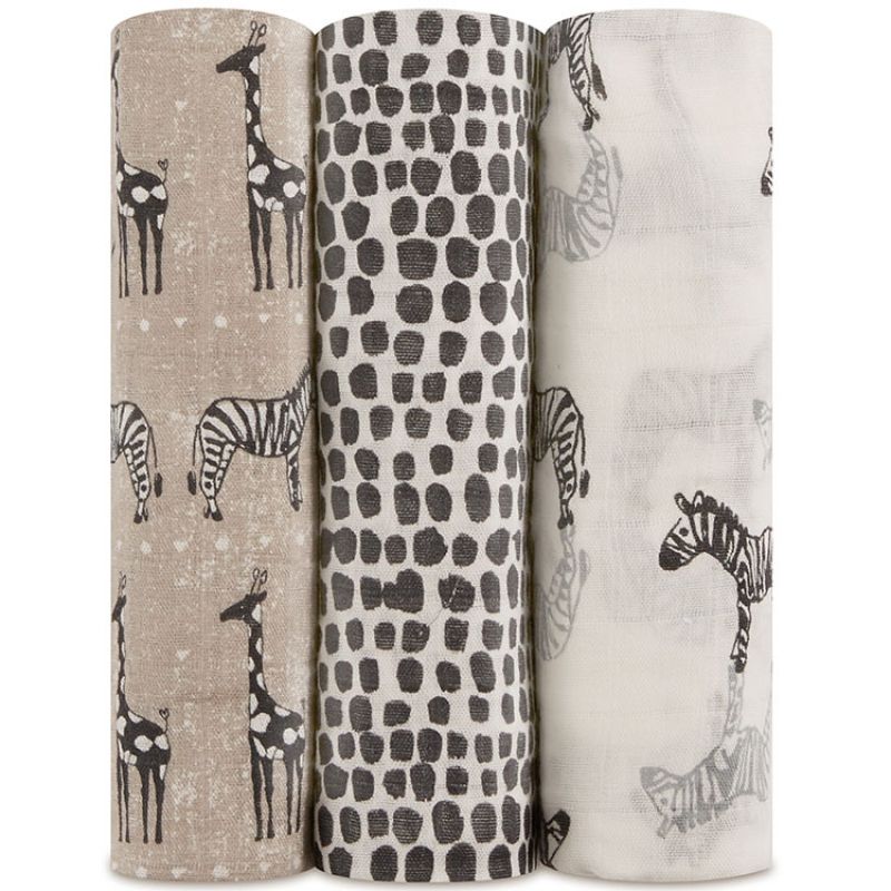 Lot de 3 maxi langes Silky soft Sahara (120 x 120 cm) aden + anais