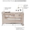 Lit parapluie 3 en 1 Joy 2 avec accessoires Beige Kinderkraft Produit 3