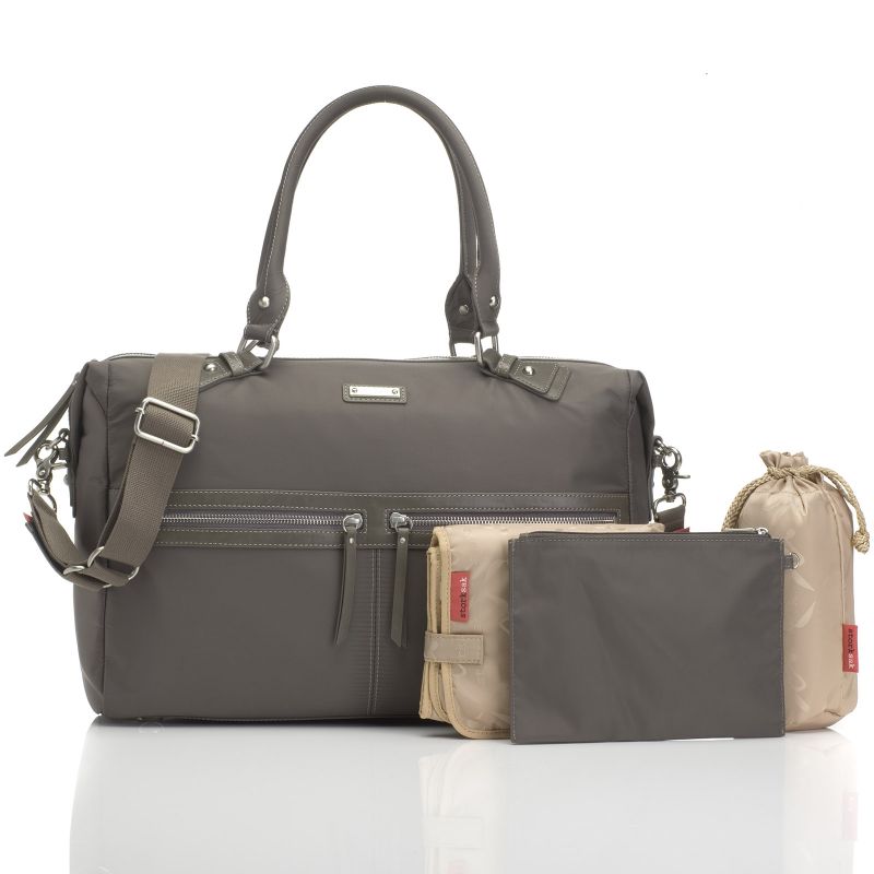 Sac à langer Caroline nylon gris Storksak