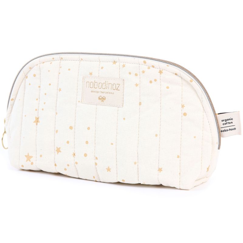 Trousse de toilette Holiday écru Gold stella Nobodinoz