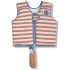 Gilet de natation Rayures brun (3-6 ans) - Swim Essentials