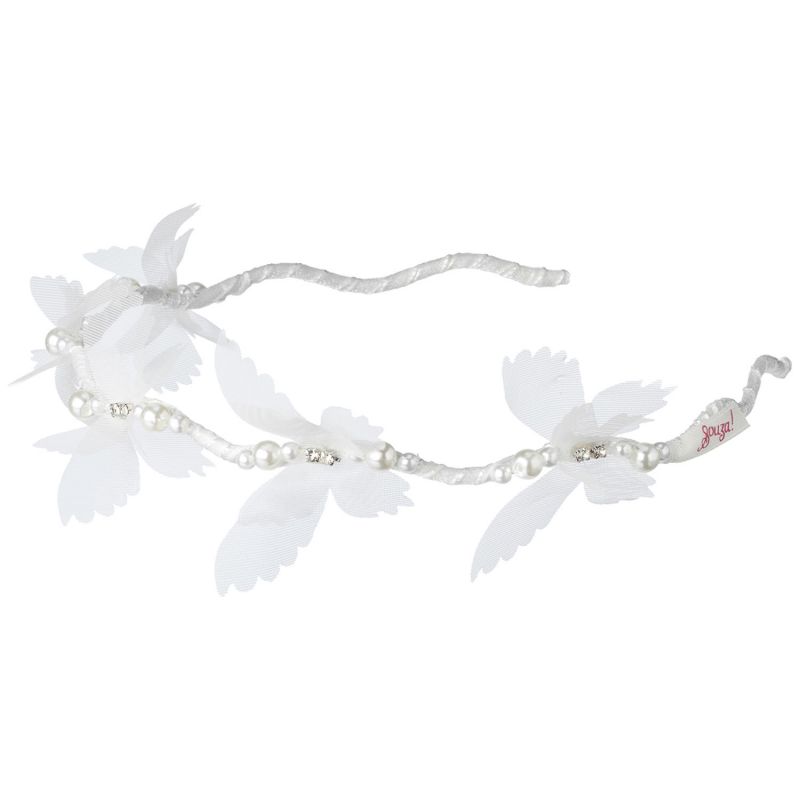 Serre-tête Tiara papillon blanc Souza For Kids Produit 1