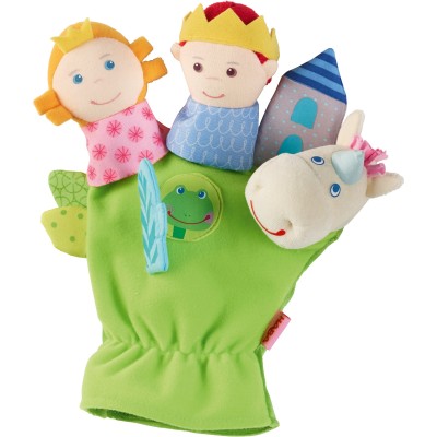 Gant marionnette Prince et princesse de contes de fées Haba