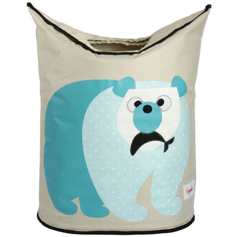 Panier à linge Ours polaire 3 sprouts