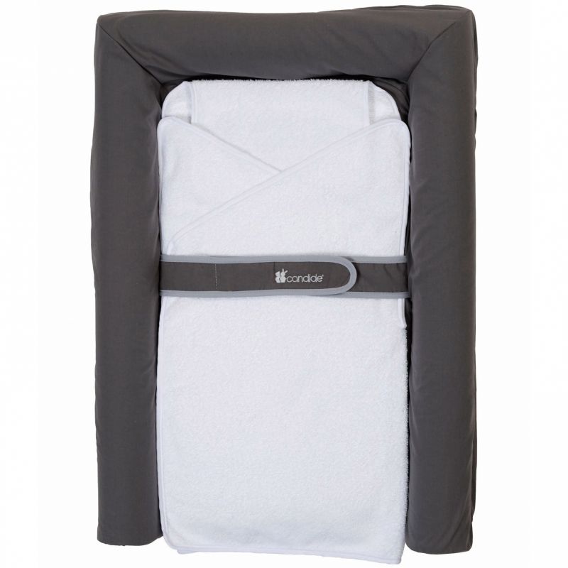 Matelas à langer Mat Confort gris (50 x 72 cm) Candide