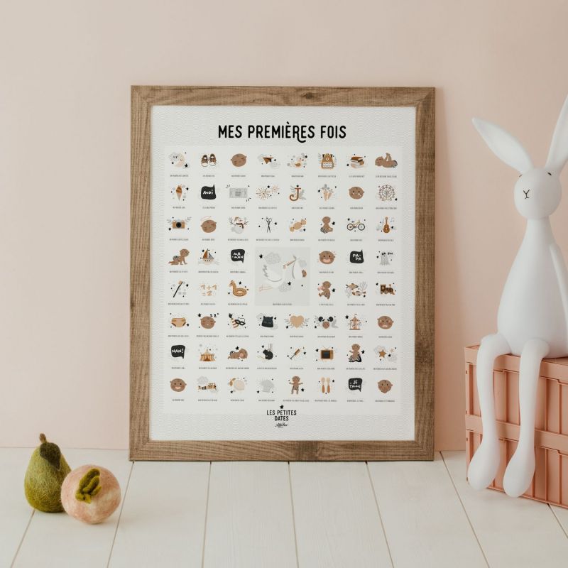 Pack duo Mes premières fois et En t'attendant Peau foncée Maman et Papa Les Petites Dates Produit 6