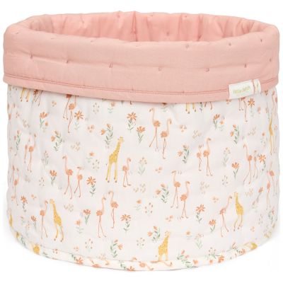 Panier de toilette rond grand Blooming Safari Little Dutch