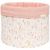 Variation Rose, beige du produit Panier de toilette rond grand Blooming Safari de la marque Little Dutch
