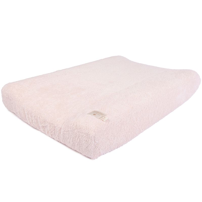 Housse de matelas à langer rose pâle So cute (50 x 70 cm) Nobodinoz