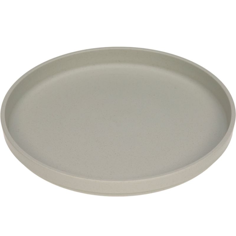 Assiette plate Eat & Drink Gris Lässig