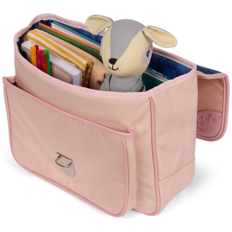 Cartable A4 maternelle Pearl Blush Oxford (32 cm) Caramel & Cie Produit ouvert 4