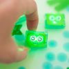 4 cubes lumineux Pippa vert  par Glo Pals