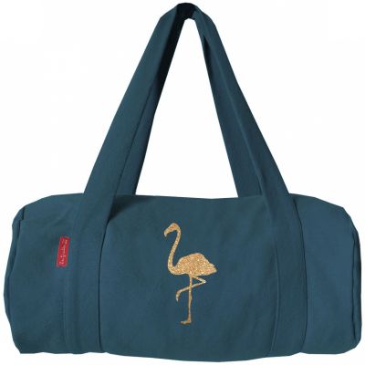 Sac de voyage adulte bleu pétrole (personnalisable) Les Griottes