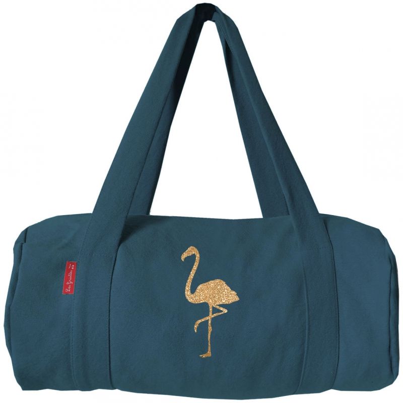 Sac de voyage adulte bleu pétrole (personnalisable) Les Griottes