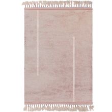 Tapis rectangulaire Happy rose argile (120 x 160 cm)  par AFKliving