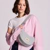 Sac banane Andrea Rayures Fines Bleu Hindbag Ambiance 6
