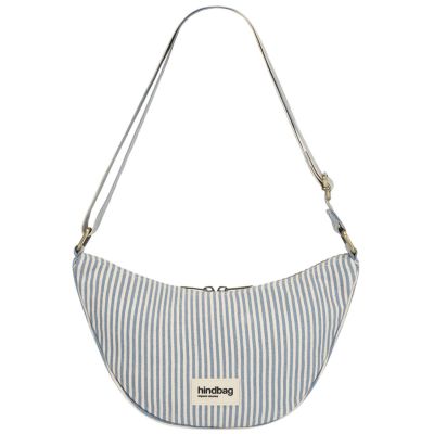 Sac banane Andrea Rayures Fines Bleu Hindbag