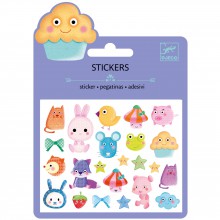Minis stickers Kawaï  par Djeco