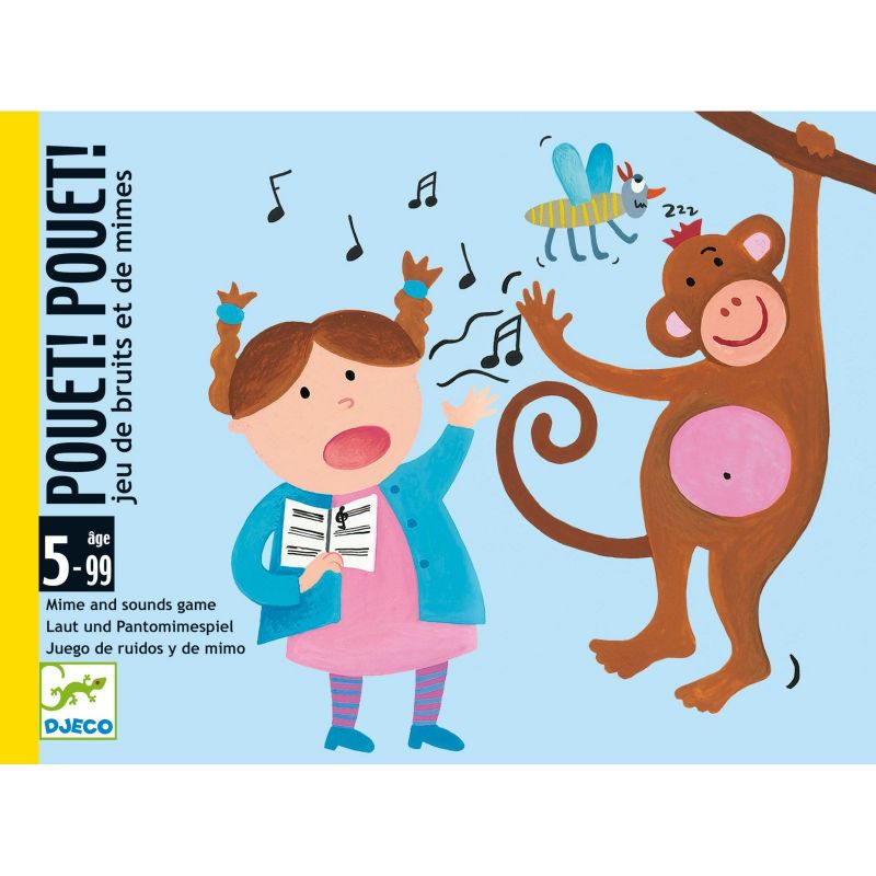 Jeu de cartes Pouet Pouet (120 cartes) Djeco