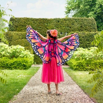 Déguisement robe Papillon avec ailes (8-10 ans)
