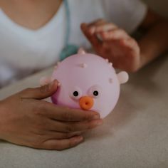 Veilleuse rechargeable Blow Fish Pink