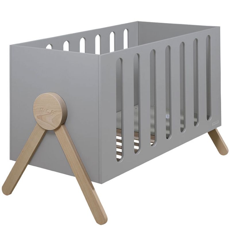 Lit bébé Swing gris (60 x 120 cm) Micuna