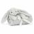 Variation Gris du produit Couverture bébé Bashful Lapin Silver (70 cm) de la marque Jellycat