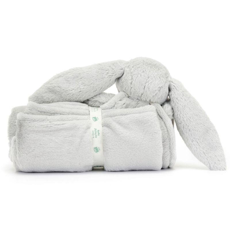 Couverture bébé Bashful Lapin Silver (70 cm) Jellycat Produit 4