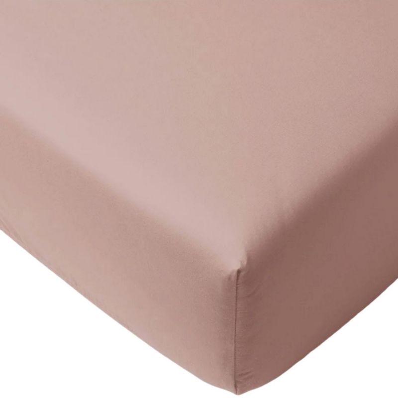 Drap housse en jersey Old Pink (70 x 140 cm) Mon P'tit Dodo Produit 1