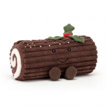 Peluche Amuseable Bûche de Noël (21 cm)  par Jellycat