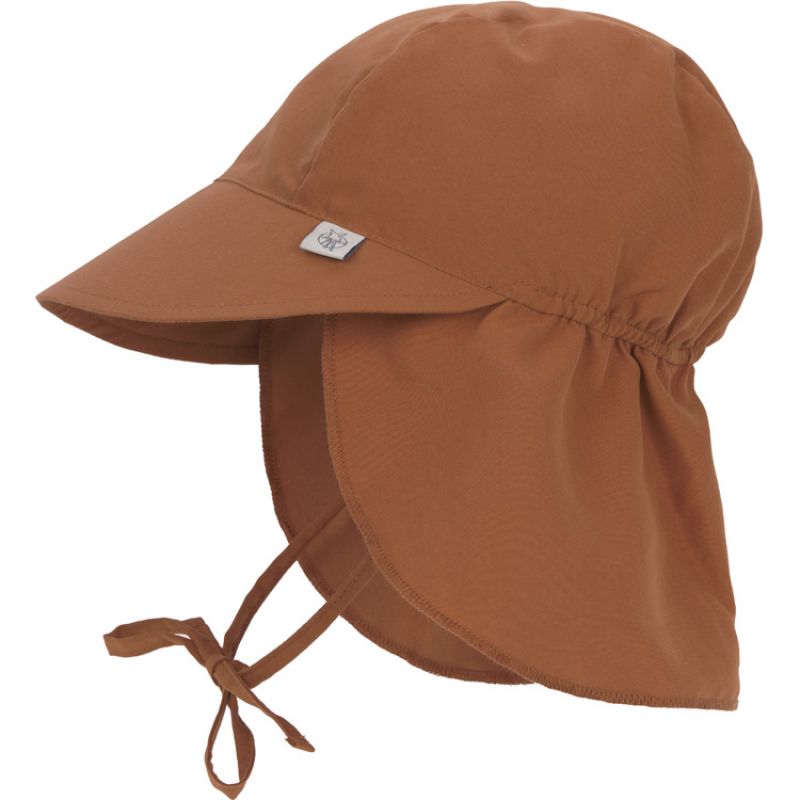 Casquette protège nuque rouille (3-6 mois) Lässig